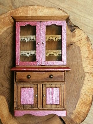 1:12 Scale Miniature Dresser For Dolls & Fairy House
