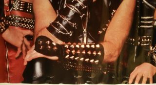Judas Priest 1984 group poster 23 x 34 1/2 apprx / 3