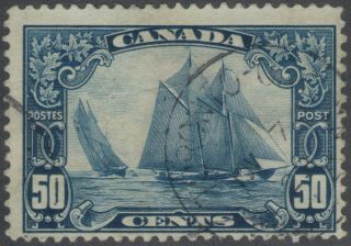 Tmm 1928 - 29 Canada Stamp Scott 158 Used/light Hinge/light Cancel ;fine