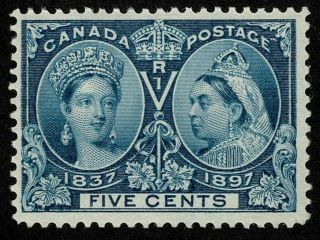 Canada Stamp Scott 54 5c Diamond Jubilee Issue Nh Og Never Hinged