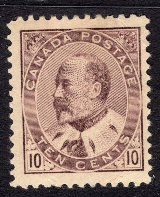 Canada 1903 Ed Vii 10c F/vf Sg 182 Sc 93 £160 In Sg