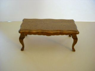 Dollhouse Miniature Coffee Table 1:12 Scale