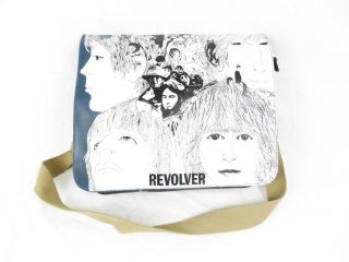 Y2k The Beatles Apple Corpsltd Revolver Laptop Messenger Bag With Strap