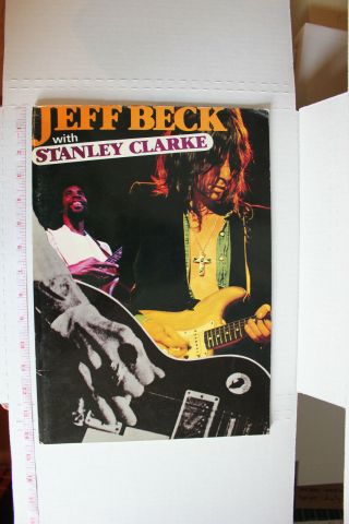 Jeff Beck With Stanley Clarke Tour Book 1978 Japan