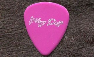 Hilary Duff 2005 Wanted Tour Guitar Pick Loren Gold Custom Concert Stage 14