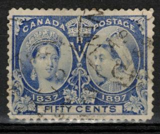 Canada Scott 60 Queen Victoria Jubilee 1 Cent Start