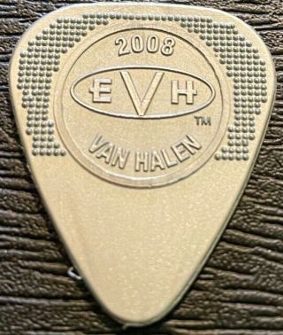 Van Halen / Eddie 1 2008 Tour Guitar Pick