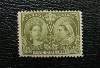 Nystamps Canada Stamp 65 Og H $1500 M7x2010