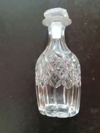 Rare Antique Cut Glass Vinegar Oil Perfume Bottle Decanter Jug,  Blown ? Pontil