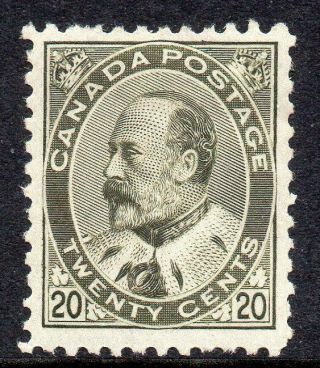 Canada 1903 - 12 20c.  Sg 185 Quality Mounted,  Gum