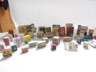 Printies For 1/12 And 1/24 Scale Miniature Dollhouse Various Items