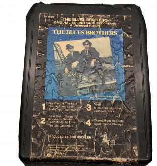 8 Track The Blues Brothers Soundtrack; 1980.  11 Songs Tp16017