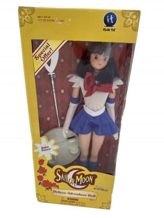 Sailor Saturn Doll 2001 Irwin Toys Ltd Edition Sailor Moon Rare