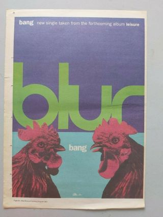 Blur Bang Trade Advert / Poster