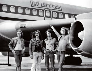 Led Zeppelin Textile Poster Fabric Flag Aeroplane