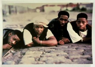 1994 Boyz Ii Men Promo Postcard Wayna Nathan Morris Mccary Shawn Stockman 1