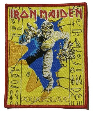 Iron Maiden - Powerslave - Woven Patch Rare Eddie Heavy Metal
