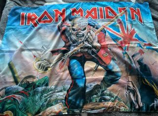 Official Licensed - Iron Maiden - The Trooper Poster Flag