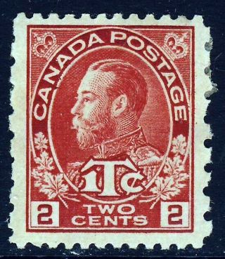 Canada King George V 1916 War Tax 2c.  Die I Perf 12 X 8 Sg 236