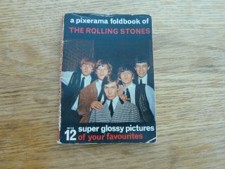 1964 Rolling Stones Pixerama Fold Photo Book 5 X 3.  5 "