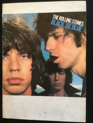 The Rolling Stones - Black And Blue - 1976 Programme