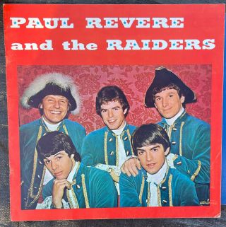 1965 1966 Paul Revere And The Raiders Concert Tour Program Souvenir Book Vtg