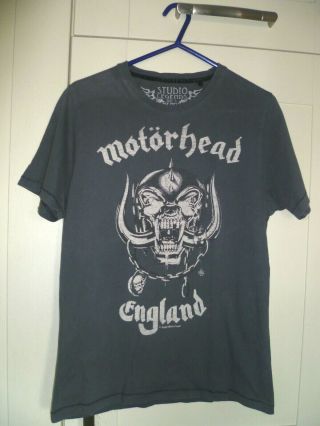 Motorhead - 2008 Vintage " Motorhead England " Grey T - Shirt (s)