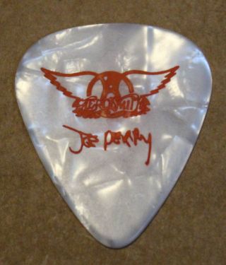 Aerosmith - Joe Perry 10 Of Hearts Las Vegas Pearl Guitar Pick