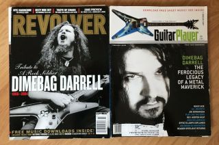 Dimebag Darrell Guitar Player February 2005 / Revolver March 2005