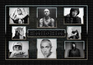 Eminem - Slim Shady - Signed Autograph Photo Print Memorabilia