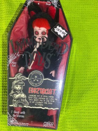Living Dead Dolls 10th Anniversary Usa Eggzorcist.  Only 666 Made