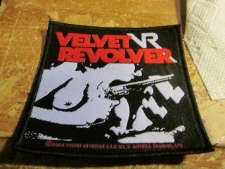 Velvet Revolver Patch Collectable Vintage Woven English Picture