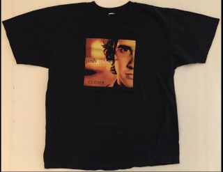 Josh Groban Closer 2005 Black T - Shirt