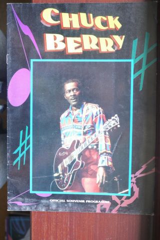 Chuck Berry Uk Tour 1994 Programme