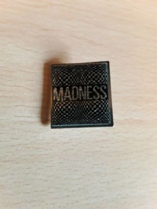 Vintage 1970s/80s Madness One Step Beyond Suggs Nutty Ska 2 Two Tone Pin Badge