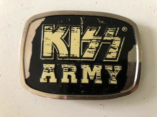 Kiss Army Officially Licensed Belt Buckle 2008