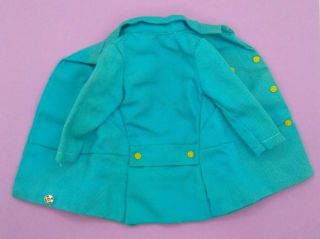 Vintage Barbie Japanese Exclusive 2617 - Rare Turquoise Blue Jacket Coat 3