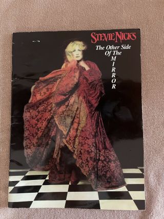 Stevie Nicks 1989 Other Side Of The Mirror Tour Concert Program Book,  2 Tkt Stub