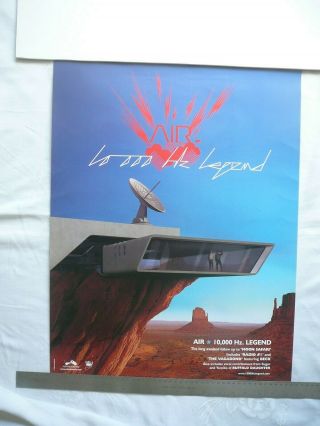 Air 10,  000 Hz.  Legend Large Promo Poster 2001