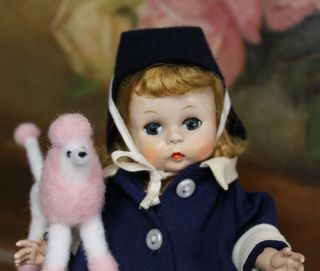Madame Alex - Kins 1953 Blonde Doll Tagged Outfit Precious W/pink Poodle