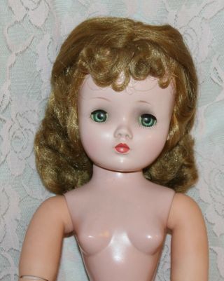 1950’s Madame Alexander Cissy Doll With Blonde Hair For Attention