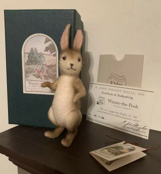 R.  John Wright Pocket Rabbit Winnie The Pooh