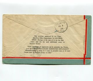 Canada 1929 Color Cachet Air Mail Signed St.  John Montreal 3