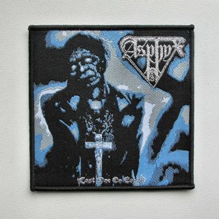 Asphyx [black] - Woven Patch / Autopsy Hail Of Bullets Morgoth Hooded Menace