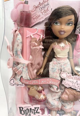 Bratz Rare Nighty Nite SASHA Doll 1st Edition Box Toy Of The Year 3