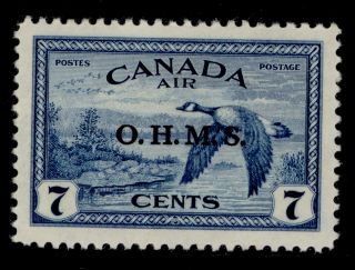 Canada Sg O171,  7c Blue,  Lh.  Cat £24.
