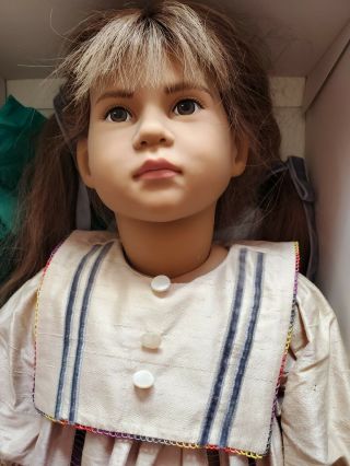 Sigikid Doll Roberta Isle Wippler Doll West Germany Ltd Ed.  Real Hair 274/500