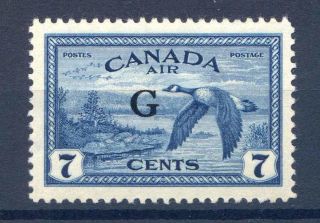 Canada 7c Blue Sg0190 Mounted