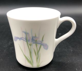 Corelle Corning Ware Shadow Iris Coffee Tea Mug Cup 3 - 1/2 " High
