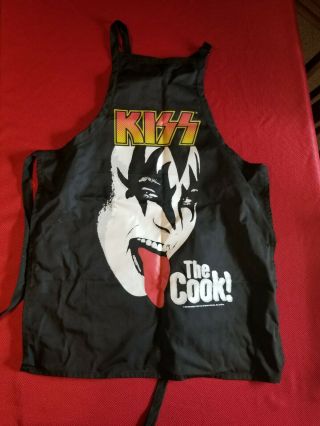 Kiss Gene Simmons Rock Band Cooking Aapron